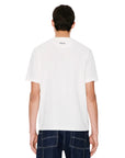 Kenzo T-Shirt Boke Flower Embroidered Off White