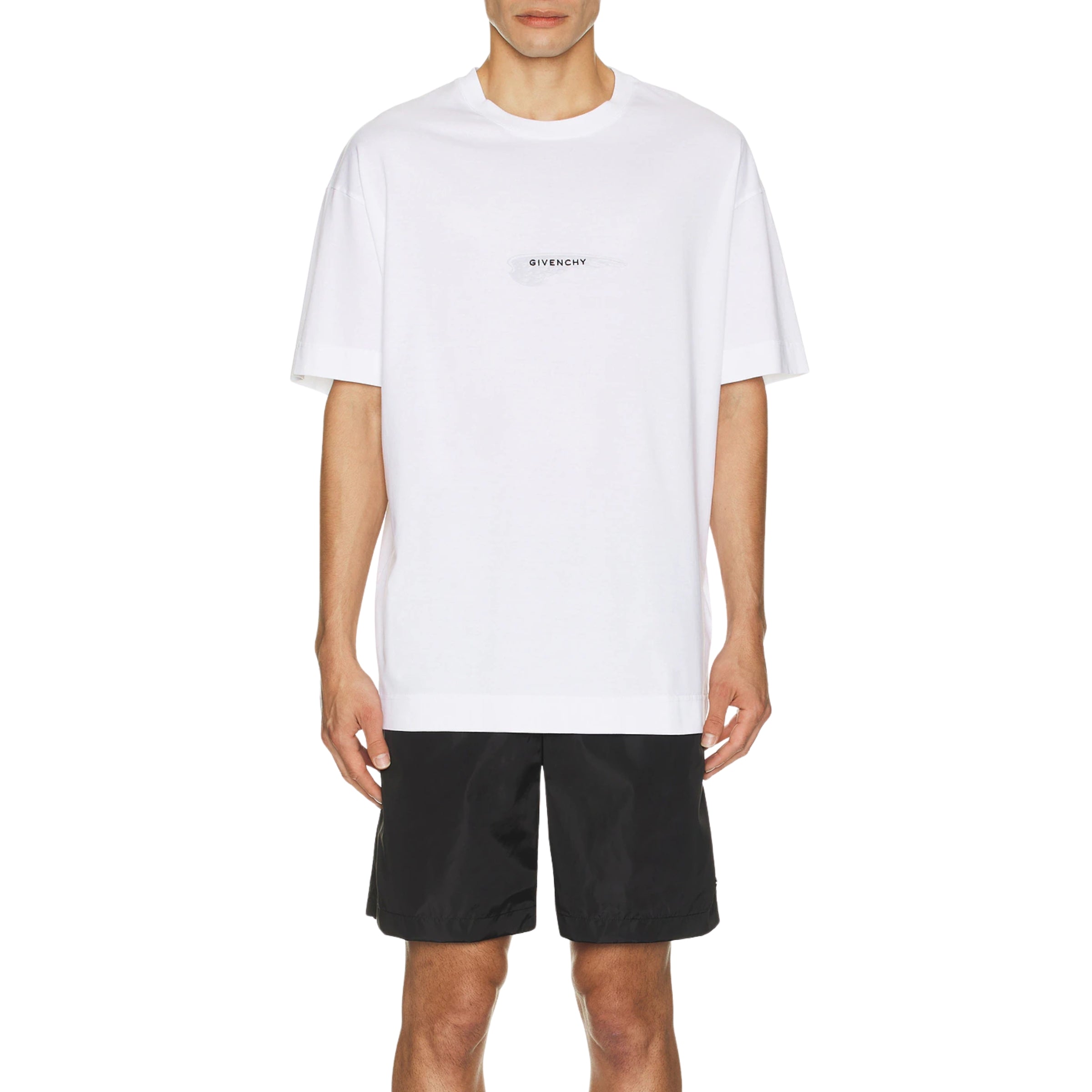 Givenchy T-Shirt Slim Fit Logo White – AL Capone Premium