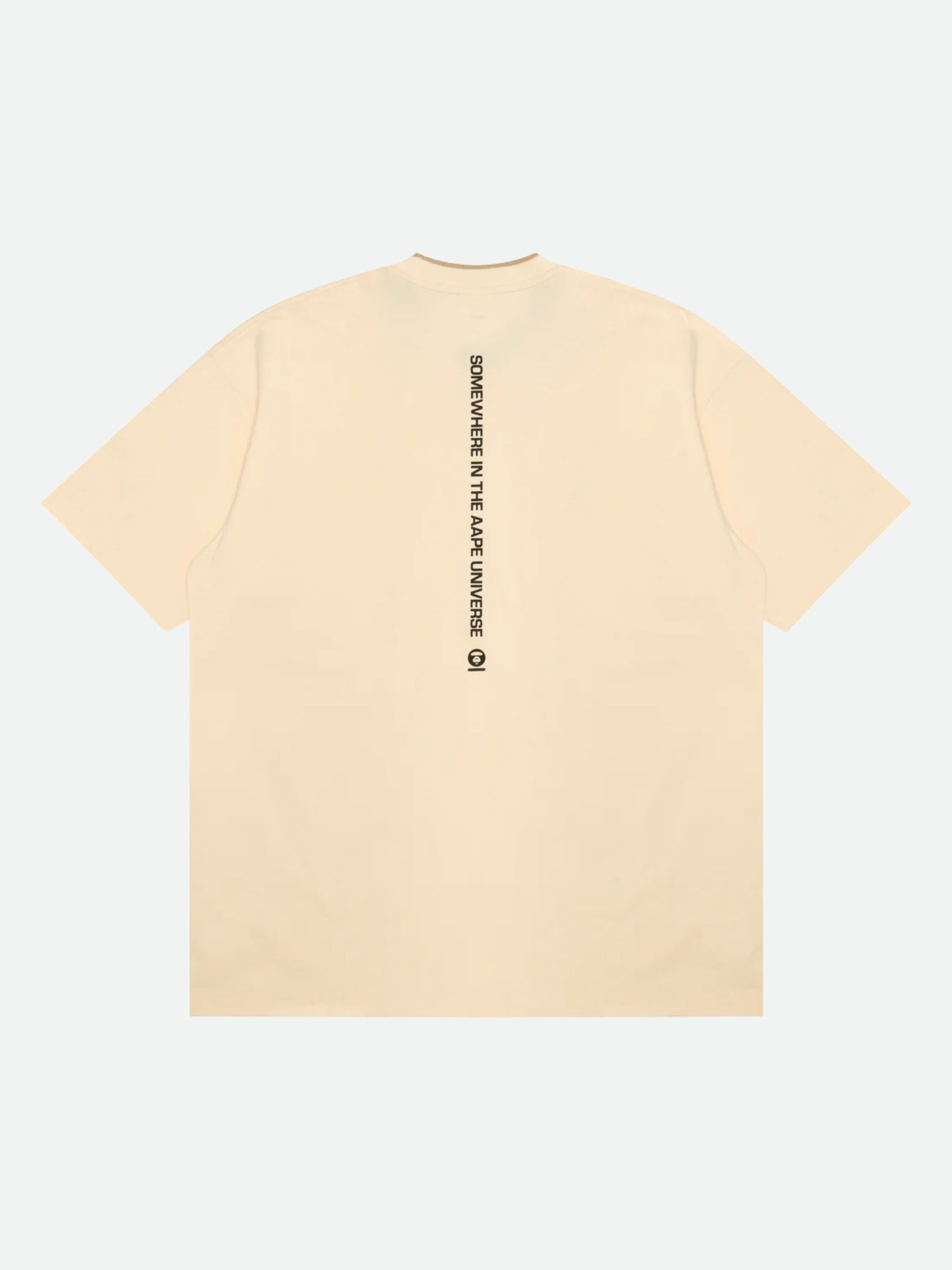 Aape T-Shirt Logo Ivory-Beige-AL Capone Premium