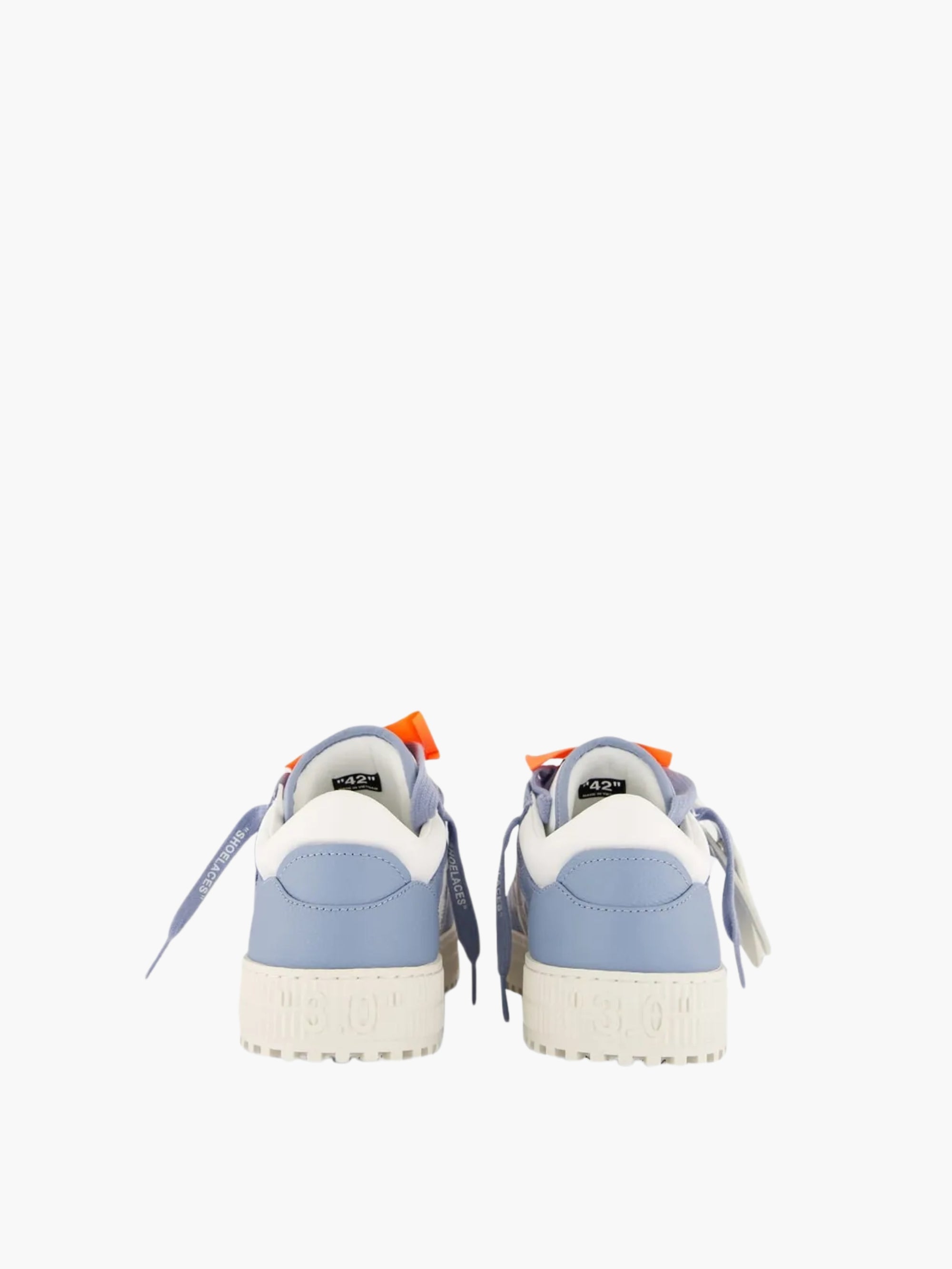 Off-white Sneakers Ows116 M-low Top Blue/White