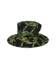 Msgm  Bucket Hat Floral Black - 2