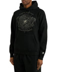 Billionaire Boys Club Sweater Script Logo Chain Stitch Hoodie Black