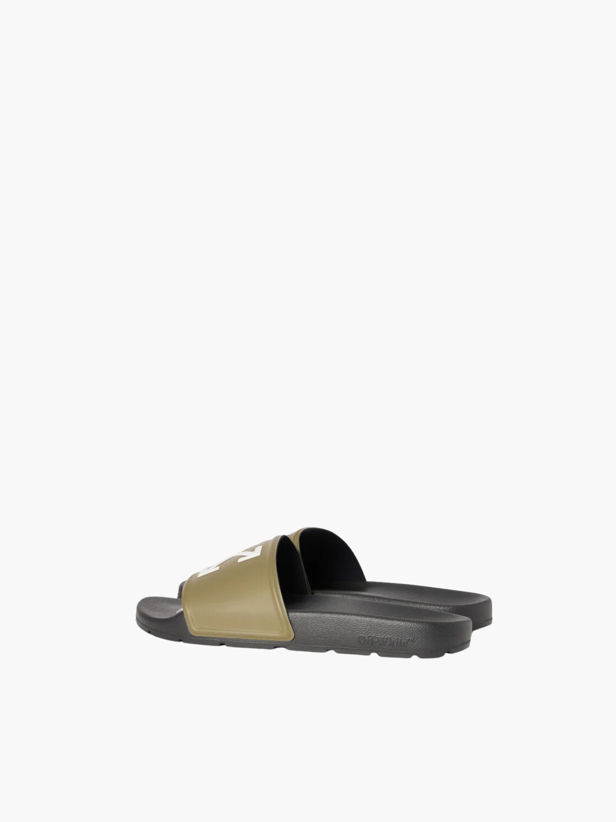 Off-white Slides Owsl12 M-arrow Black/Olive Green