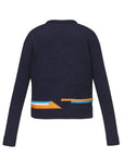 Mcm Sweater Logo Dog Navy-Orange