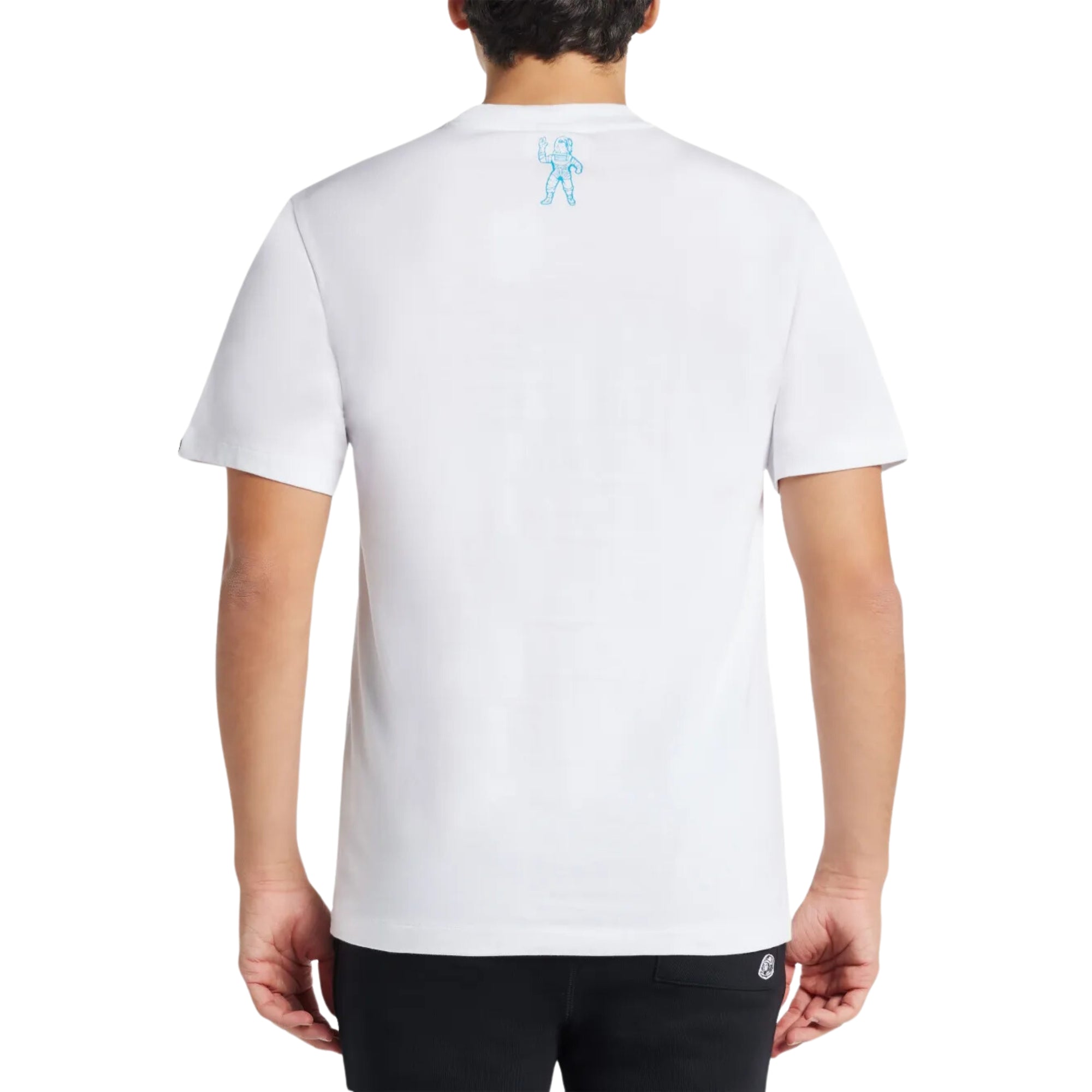 Billionaire Boys Club T-Shirt Small Arch Logo White-Blue