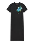 Kenzo Dress Flowers Black