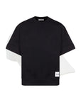 Jil Sander T-Shirt Side Logo Black