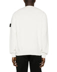 Stone Island Sweater Sleeve Logo White