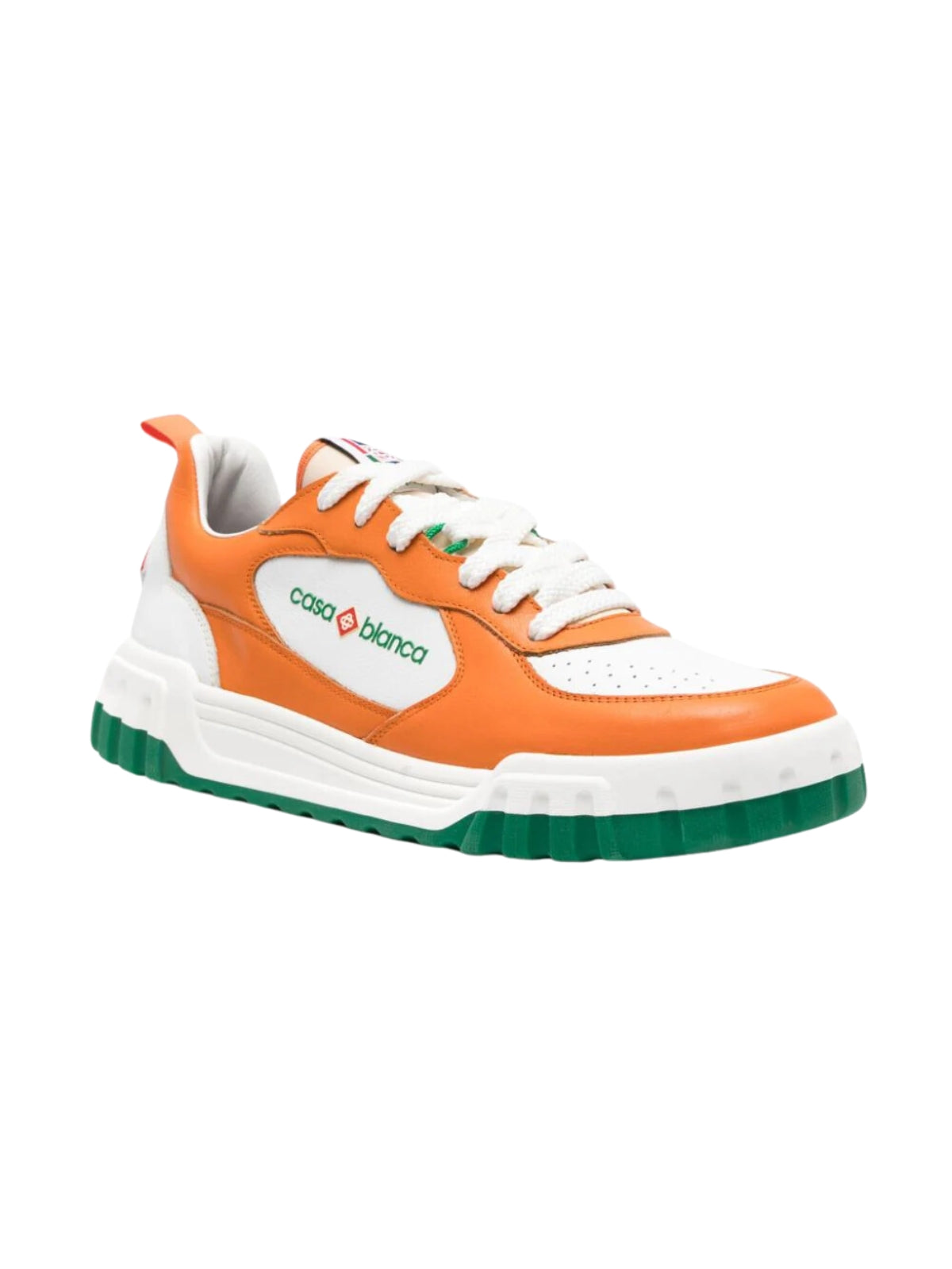 Casablanca Sneaker Court Orange-White