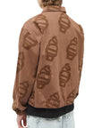 Icecream  Jacket Soft Serve Casual Zip Brown