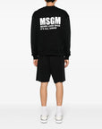 Msgm Sweater Logo Black