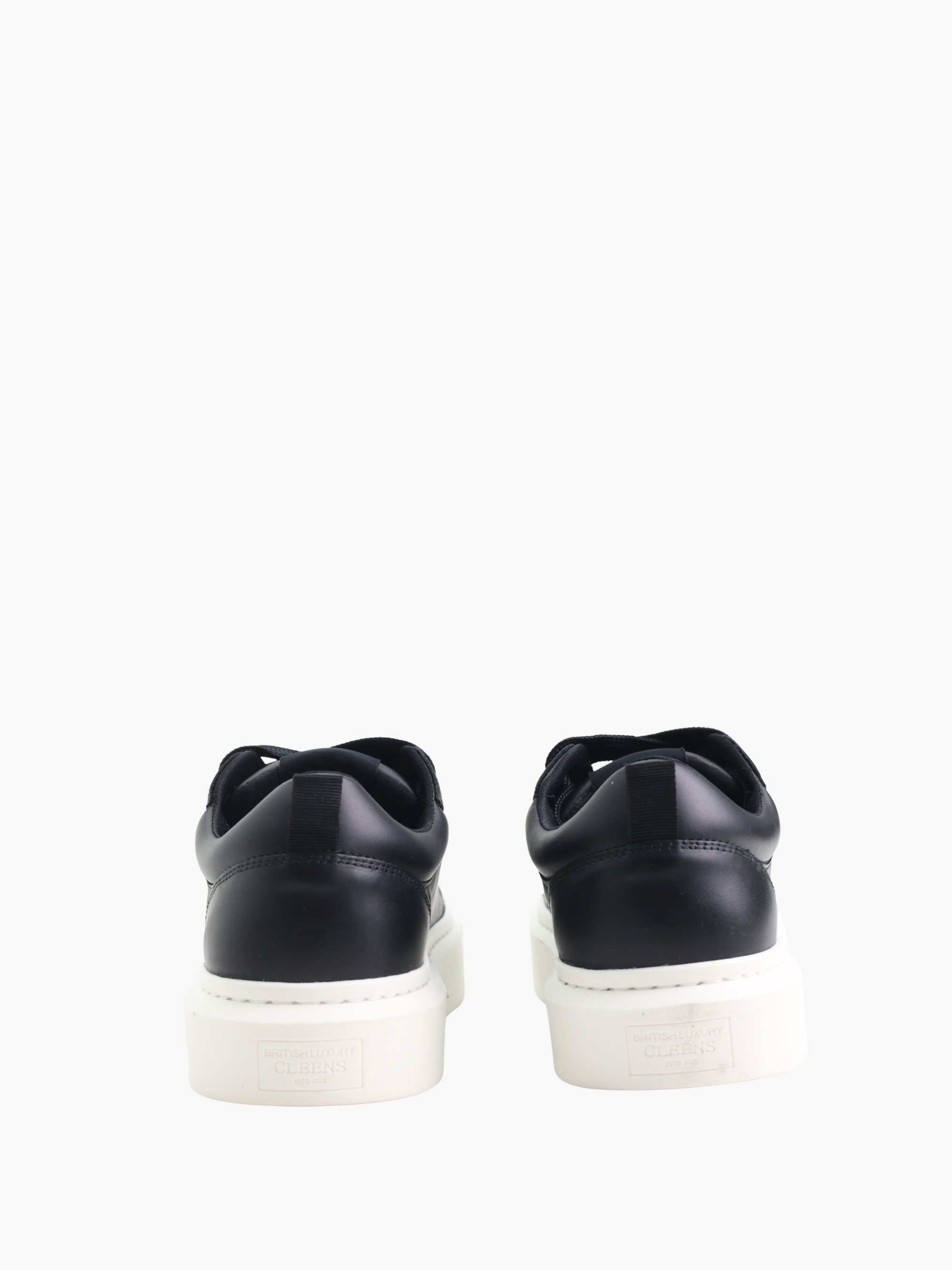 Cleens Sneaker C45 Leather White Sole Black
