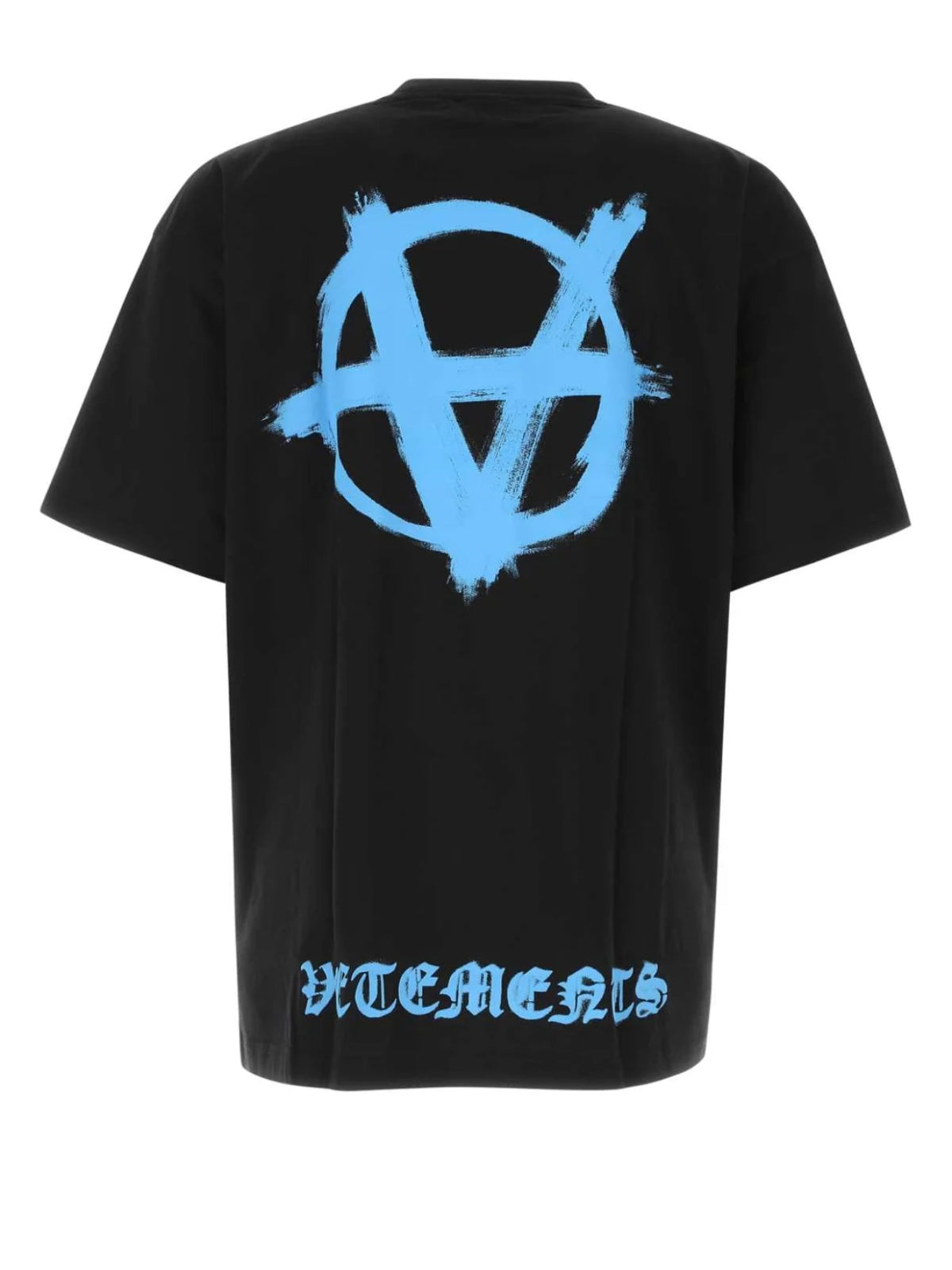 Vetements T-Shirt Anarchy Blue -Black