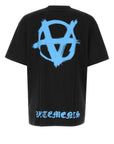 Vetements T-Shirt Anarchy Blue -Black