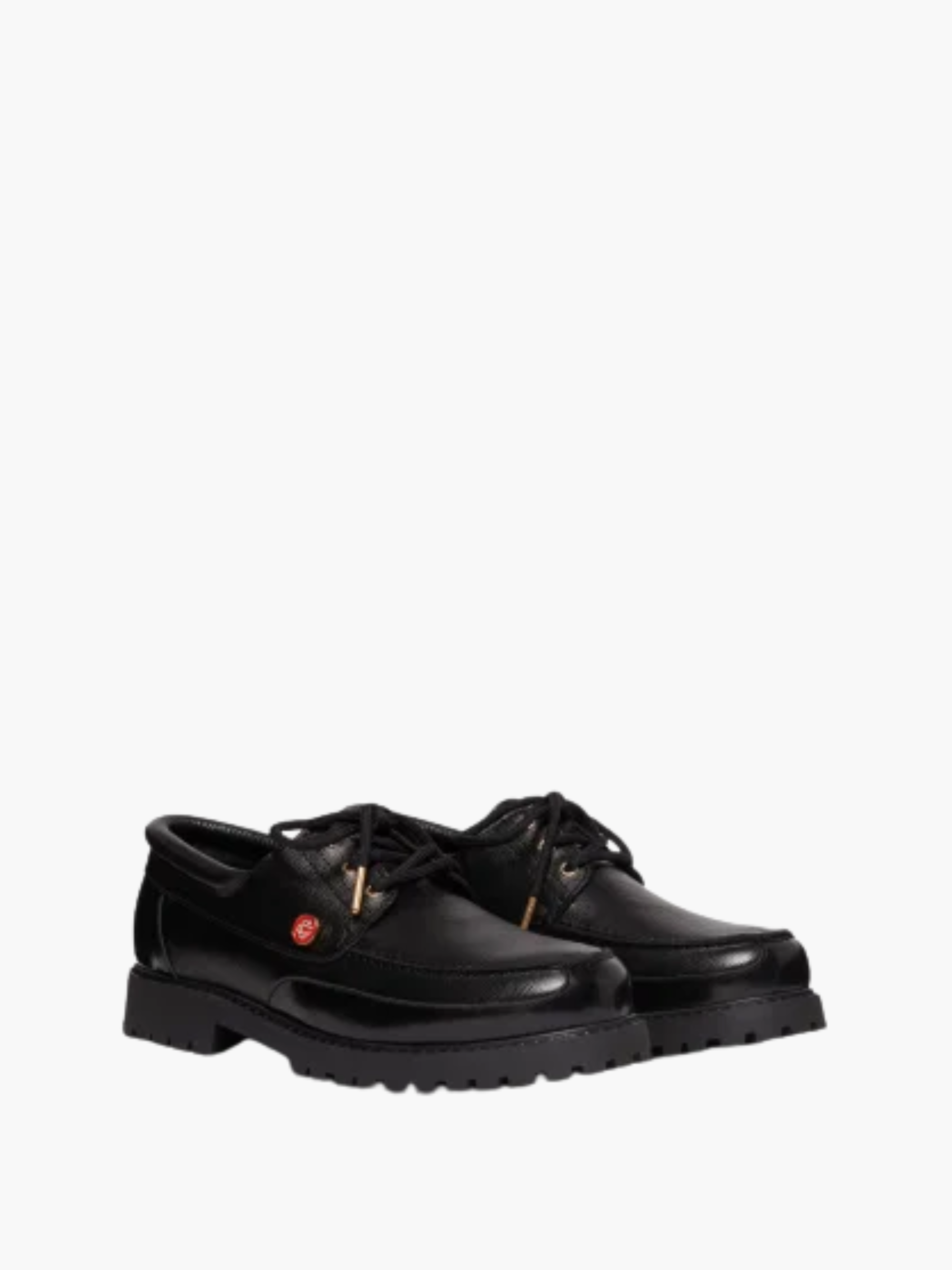 Casablanca Mens Hideki Boat Shoe Brougues Black