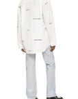 Balenciaga Shirt Allover Bb White - 2