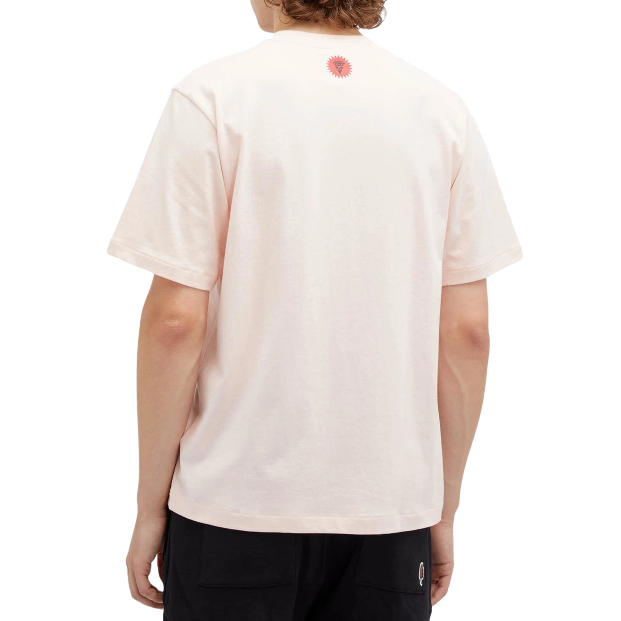 Ice-Cream T-Shirt Running Dog Pink