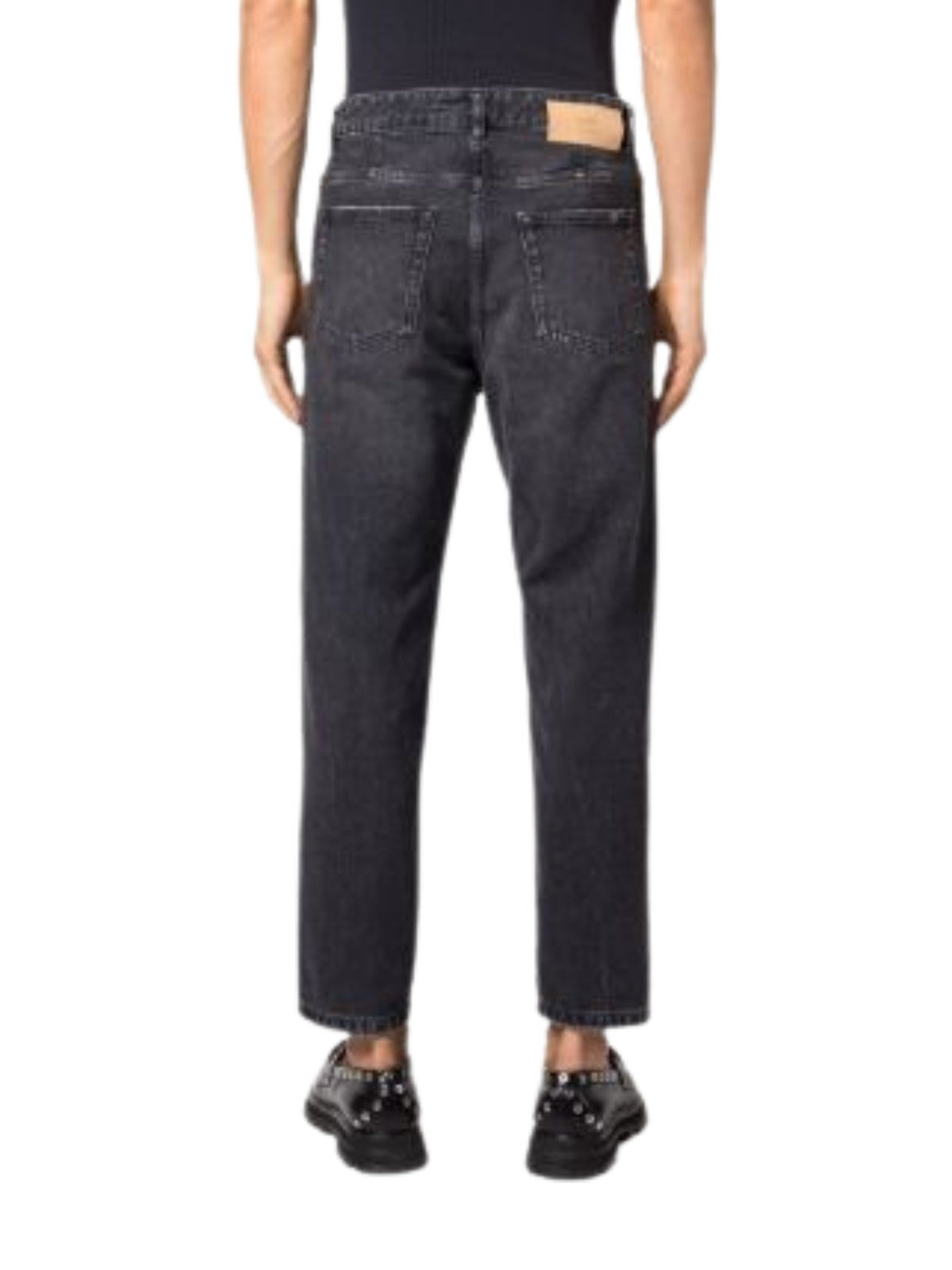 Ami Jeans Relaxed Fit Washed Black - 2