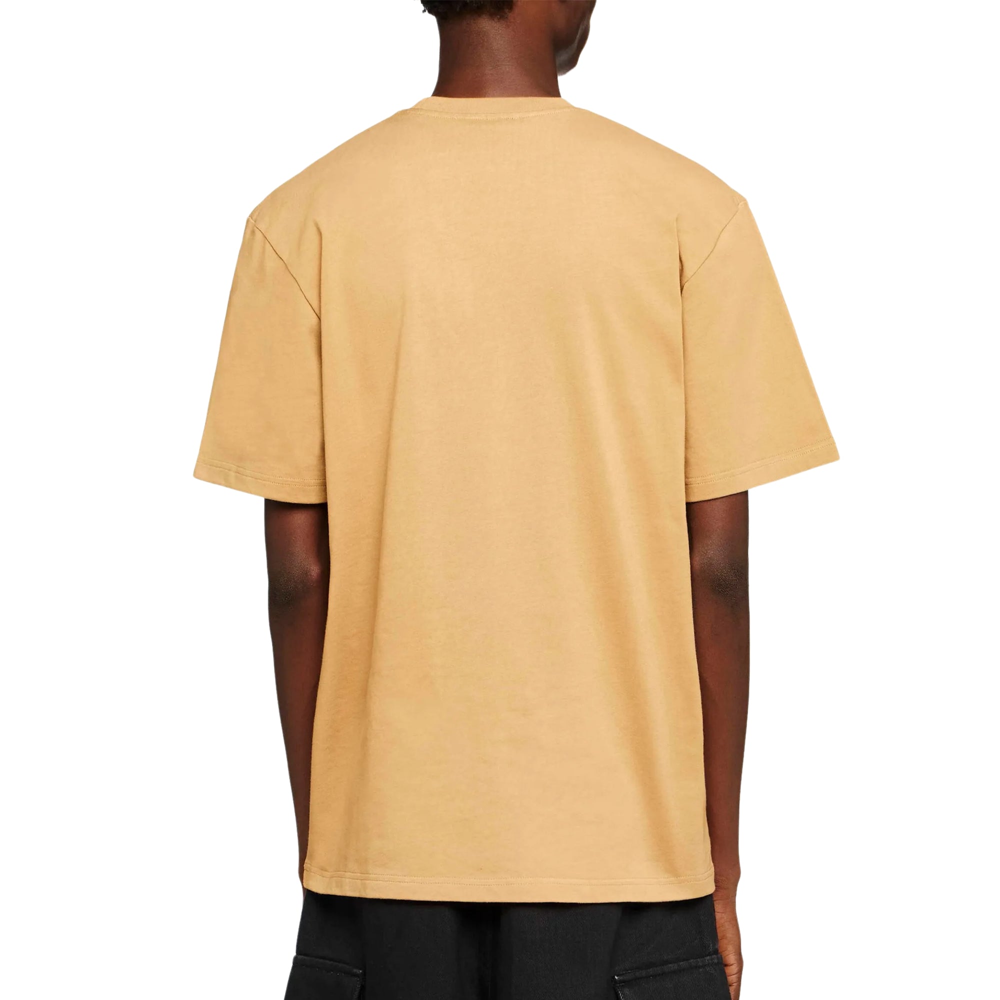 Jw Anderson T-Shirt Lace Chest Trim Beige