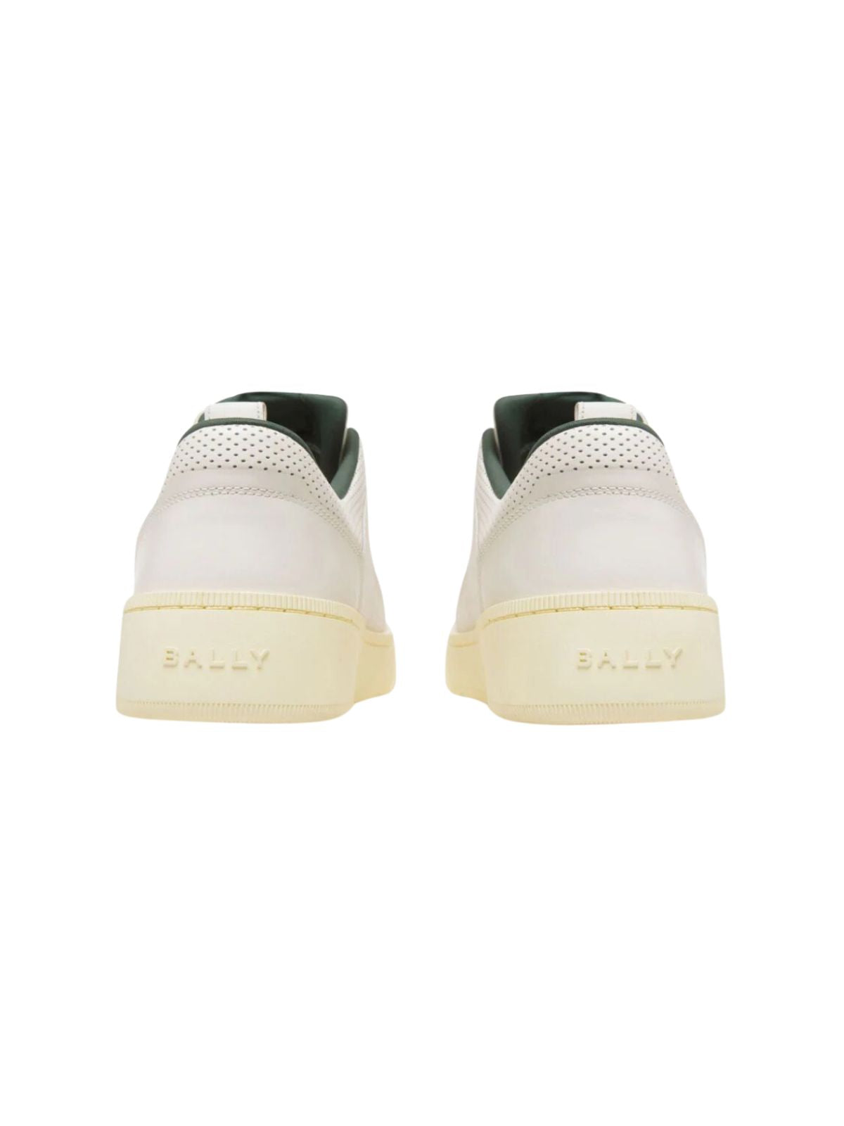 Bally Sneaker Embroided Logo Panelled White - 2