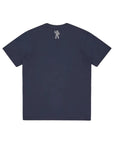 Billionaire Boys Club T-Shirt Heart & Mind Stencil Logo Navy