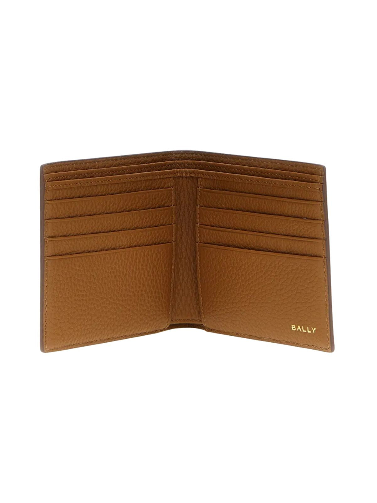 Bally Wallet Monogram Logo Brown - 2