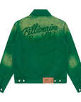 Billionaire Boys Club Jacket Dyed Denim Green