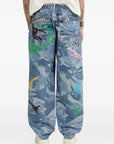 Aape Jeans Camo Light Blue