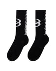 Balenciaga Sock Logo Black - 2