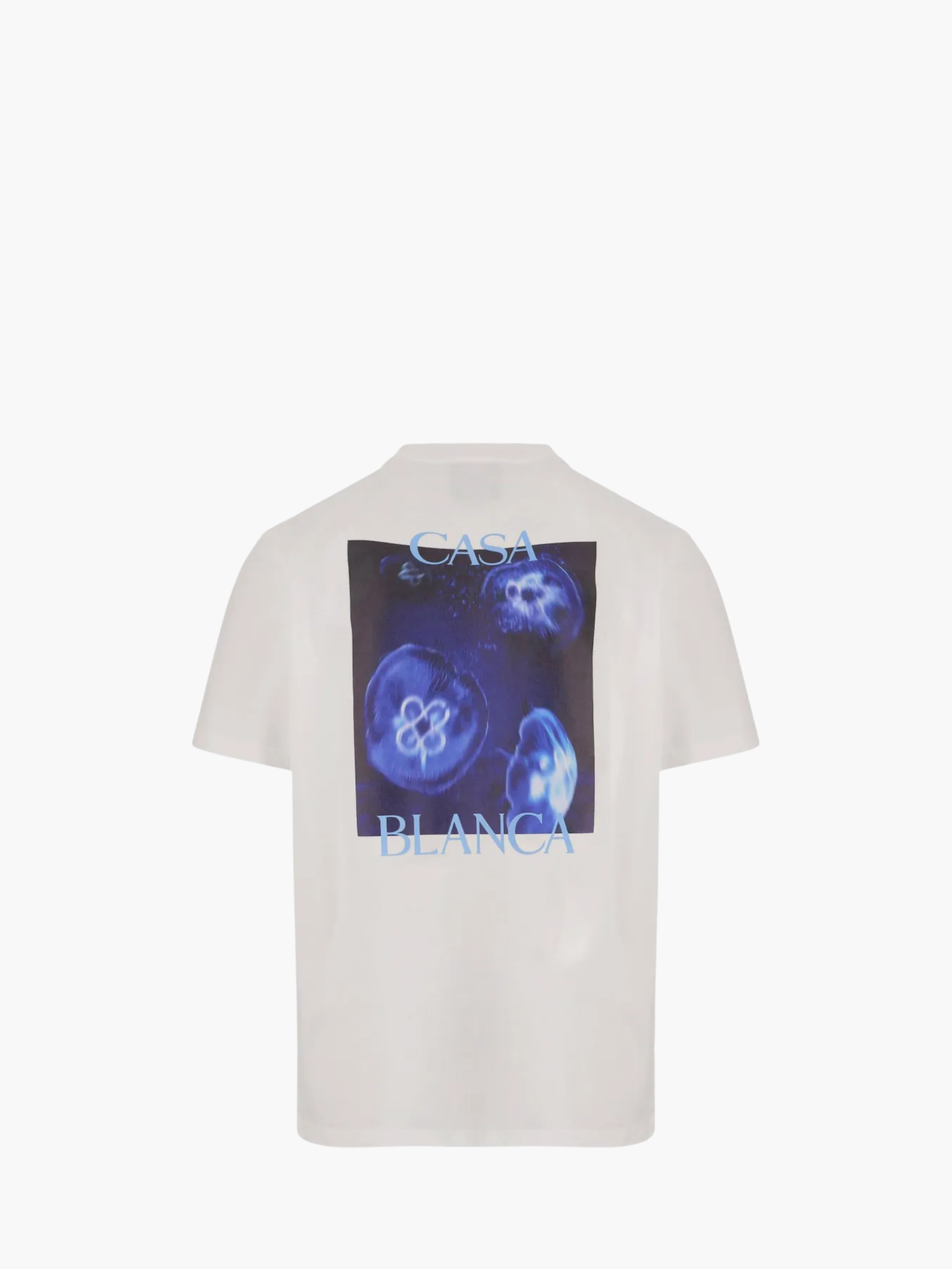 Casablanca Meduse Sportive Printed Classic T-Shirt White