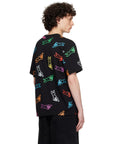 Icecream A/O Running Dog T-shirt Black