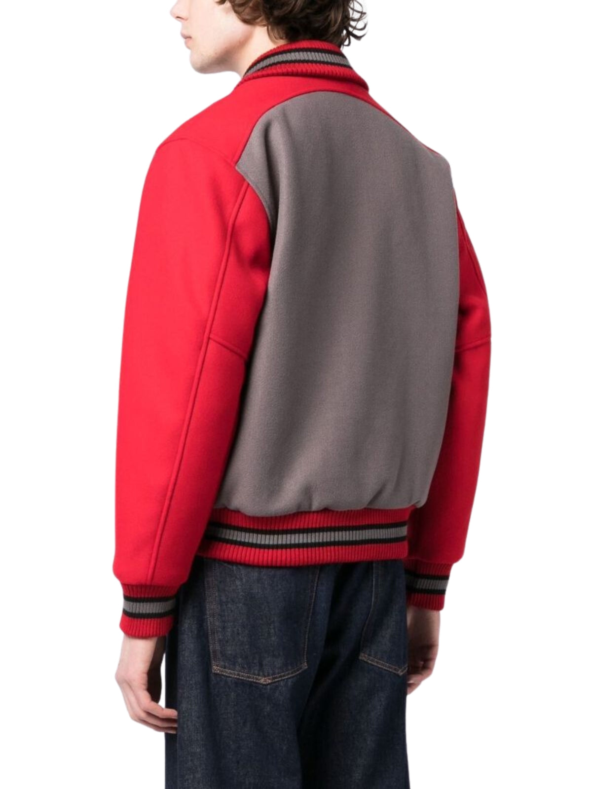 Icecream  Jacket College Varsity Red