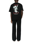 Casablanca T-Shirt Mountain Screen Black