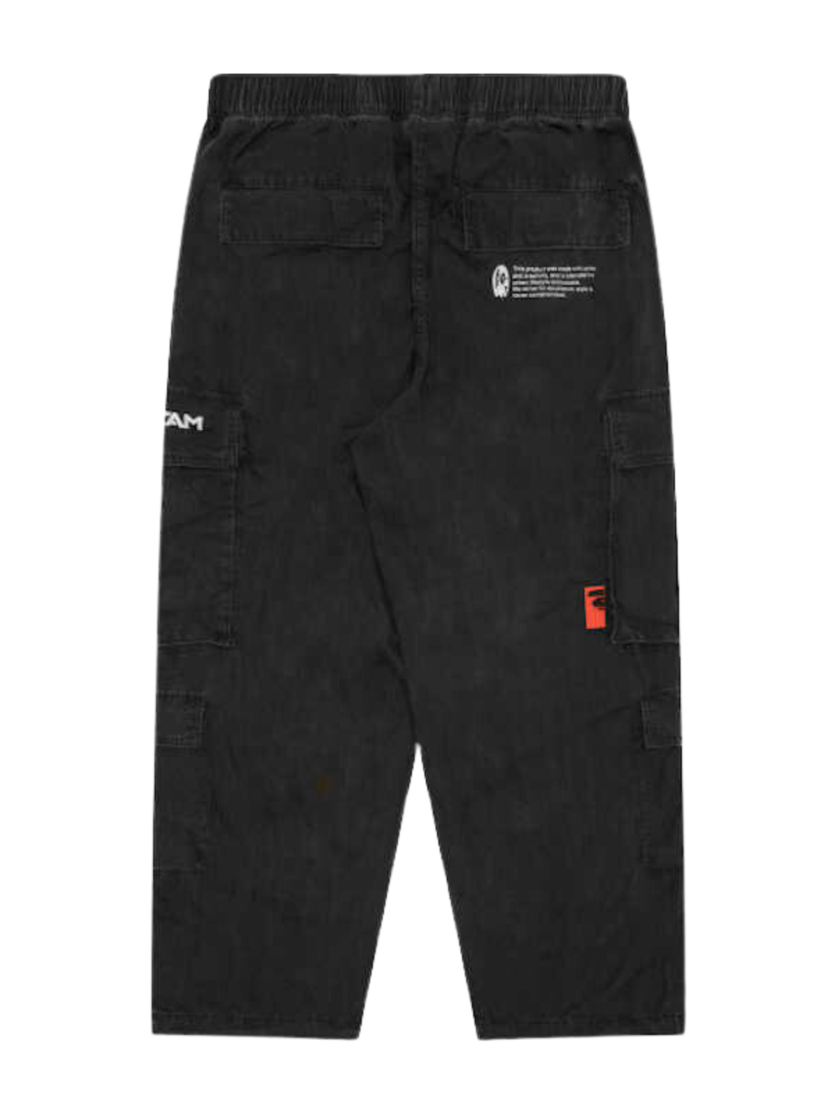 Aape Cargo Pants Logo Black - 2