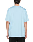 Comme Des Garcons T-Shirt Oversized Logo Powder Blue