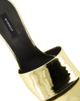Givenchy Heel Gh4 Mules 65mm Golden