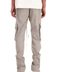 Mouty Cargo Pants With Front Pockets Washed Grey