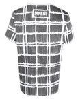 Marni T-Shirt Check Fields Grey-White