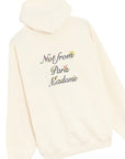 Drole De Monsieur Hoodie Slogan Cream