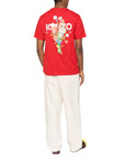 Kenzo T-Shirt Italic Logo Carmine