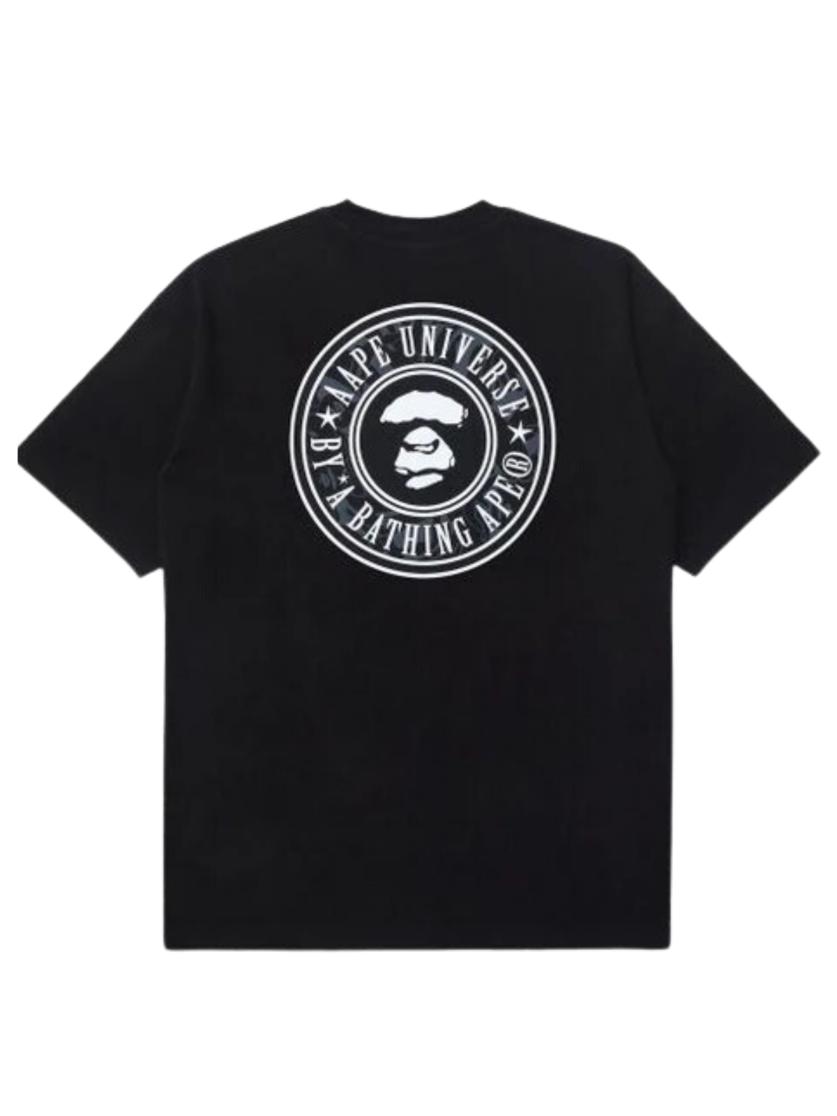 Aape T-Shirt Vertical Logo Black - 2