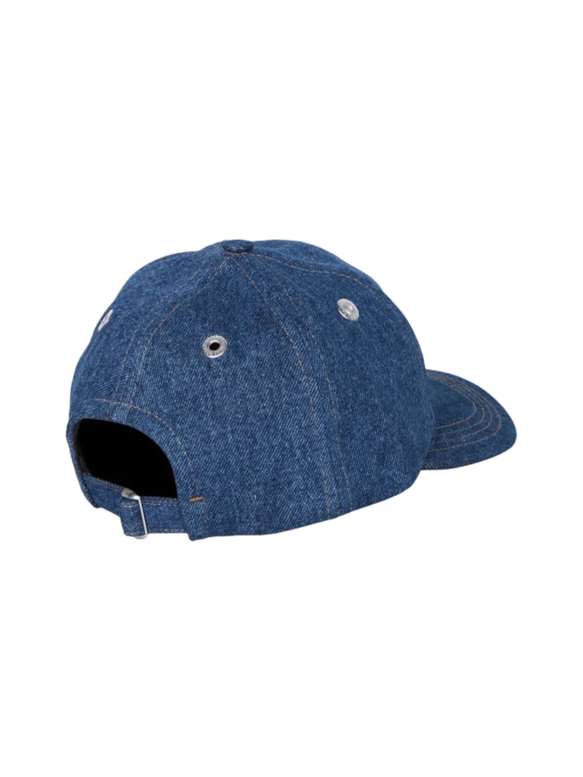 Ami Cap De Coeur Embroidery Denim Used Blue - 2