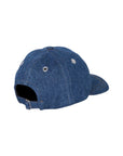 Ami Cap De Coeur Embroidery Denim Used Blue - 2