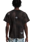 Who Decides War T-Shirt Ruff Ryders Short Sleeve Rust