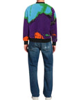 Msgm  Sweater Earth Galaxy Purple - 2