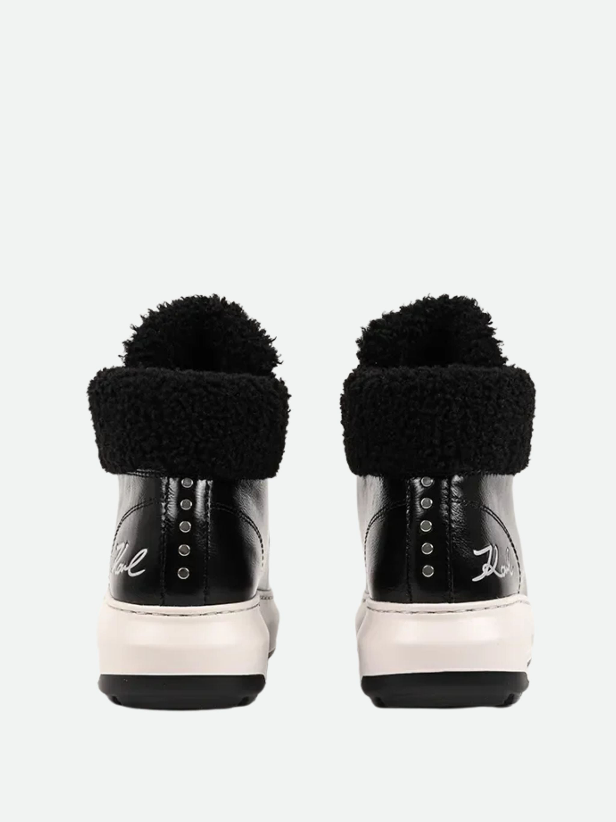 Karl Lagerfeld Boot Kll287 Lug Mid Lace Black - AL Capone Premium