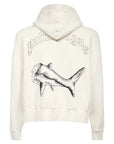 Palm Angels Sweater Shark Logo Butter