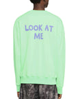 Jw Anderson Sweater Back Print Spearmint