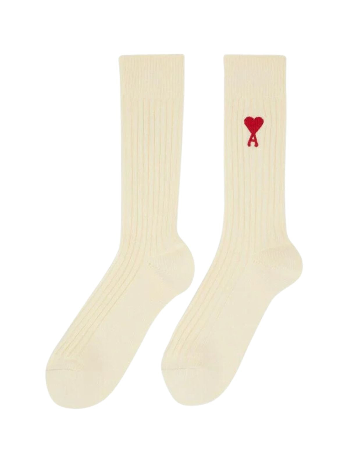 Ami Socks Logo Cream - 2