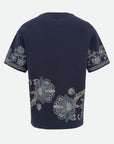 Etro Crew Soho Monogram Beige-Navy
